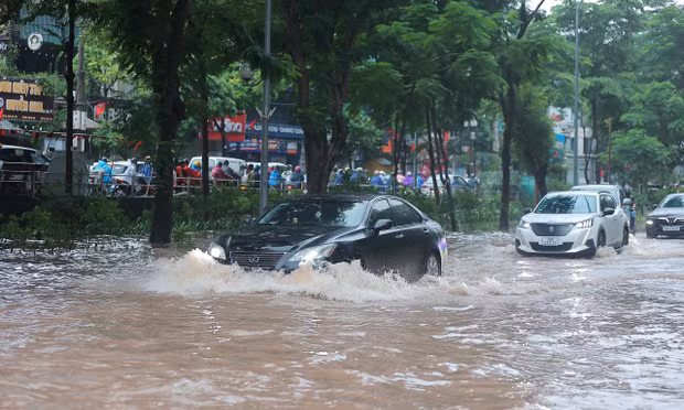 Sáng 18/9, Hà Nội vẫn còn điểm ngập úng