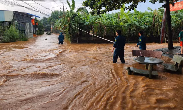 Đồng Nai 'lệnh' dỡ gấp cầu tạm sông Buông vì gây ngập