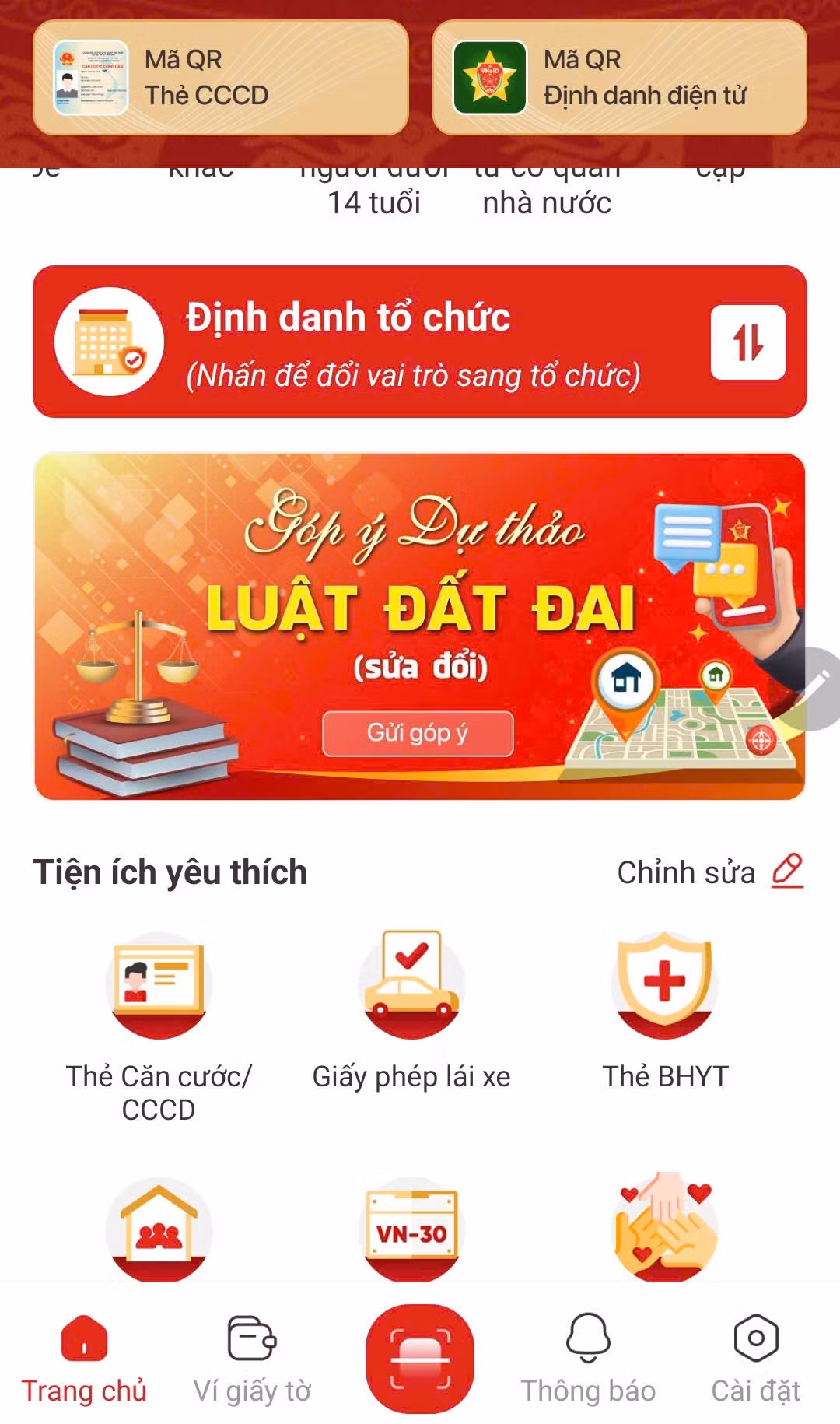Người dân sẽ góp ý Luật Đất đai sửa đổi trên VNeID ra sao?