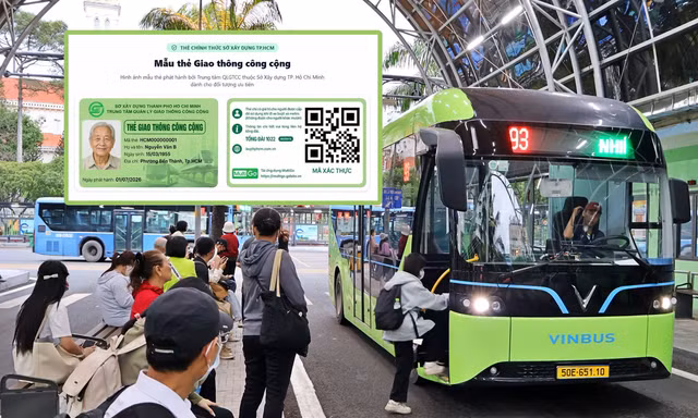 Bắt đầu cấp thẻ metro, xe buýt miễn phí ở TPHCM 