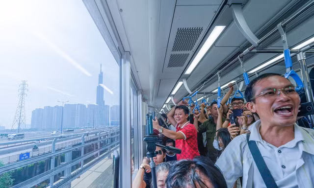 Người dân TPHCM được đi tàu metro miễn phí ngày 2/9