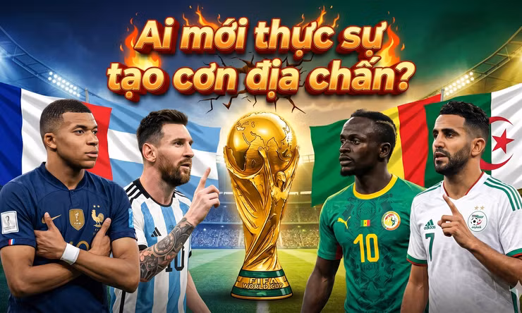 TIN NÓNG WORLD CUP Pháp đại chiến Senegal, Argentina đối đầu Algeria: Ai mới thực sự tạo cơn địa chấn?