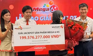 Người phụ nữ An Giang trúng Vietlott gần 200 tỷ đồng