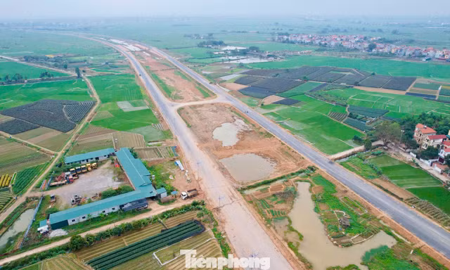 Diện mạo đường Vành đai 4 từ cao tốc Nội Bài - Lào Cai đến cầu Hồng Hà