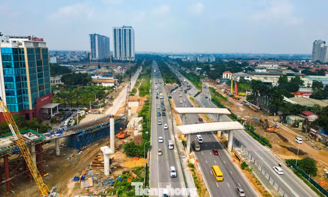 Lộ diện hình dáng đại nút giao kết nối Vành đai 3,5 với trục đại lộ lớn nhất Thủ đô