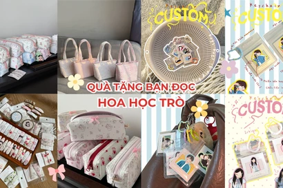 Quà tặng bạn đọc: "Khui hộp mù" túi vải xinh xắn, móc khóa xinh chuẩn vị Tết