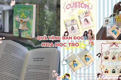 Quà tặng bạn đọc: Tặng sách về "tuổi thơ" Hoa Học Trò và móc khóa độc bản