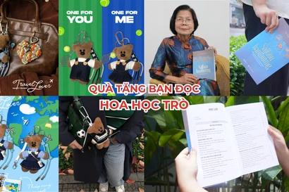 Quà tặng bạn đọc: Phụ kiện thú bông treo túi và sách "Sài Gòn bao thương"