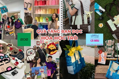 Quà tặng bạn đọc: Nhận túi tote đa-zi-năng và tham gia workshop bắn len sáng tạo