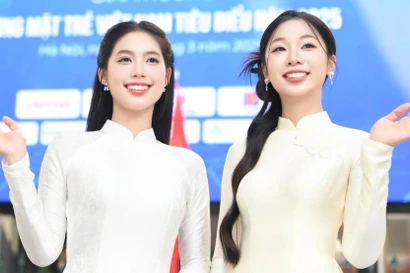 Á hậu Châu Anh ấn tượng với 19 đề cử Gương mặt trẻ Việt Nam 2025