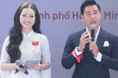 MC Nguyên Khang, Mỹ Vân khuấy động Chủ Nhật Đỏ
