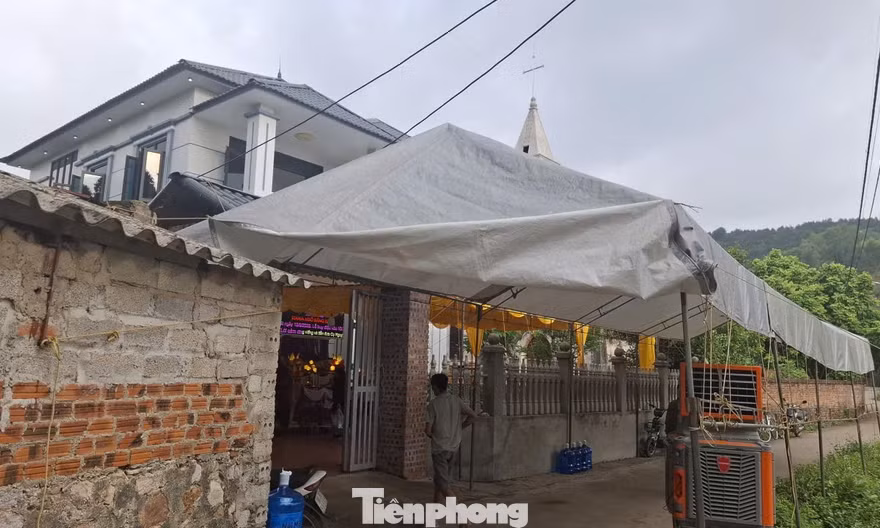 Khu vực xảy ra vụ án. Ảnh: Nguyễn Thắng.