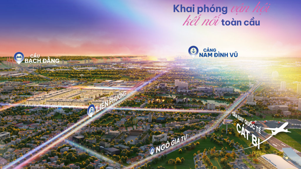 Liền cảng, kề sân bay – Lumira Ville là trái tim của trung mới kinh tế mới Đông Hải