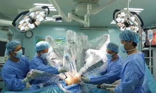 Lần đầu tại Việt Nam: Phẫu thuật robot điều trị dị tật bẩm sinh phổi hiếm gặp