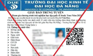 Nhiều trường đại học tại Đà Nẵng cảnh báo sinh viên về văn bản giả mạo 