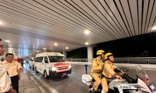 Vận chuyển khẩn cấp trái tim từ Hà Nội cứu bệnh nhi 11 tuổi ở TPHCM