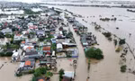 Vùng rốn lũ Hóa Châu, Huế.