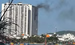 Cháy chung cư ở Nha Trang