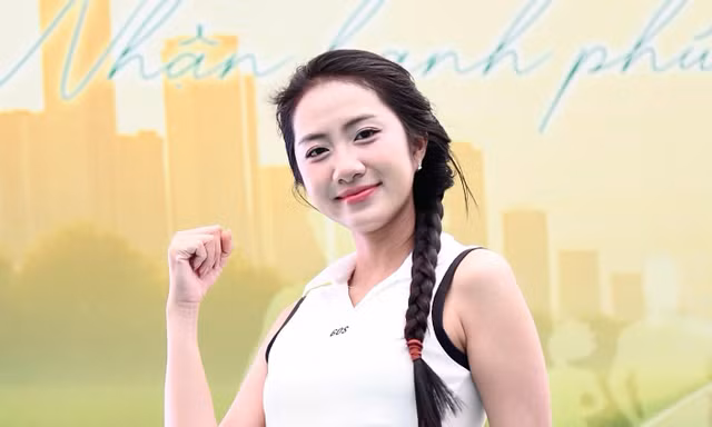 Hoa hậu Hà Trúc Linh, Đại sứ Mỹ Vân khuấy động hàng nghìn vận động viên trên đường chạy Tiền Phong Half Marathon 2025