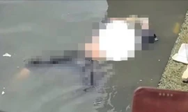 Phát hiện xác chết trôi sông ở Cà Mau