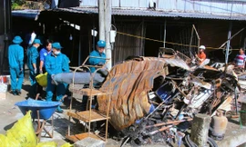 Bắt khẩn cấp nghi phạm gây ra vụ cháy 57 ki-ốt chợ vì ghen