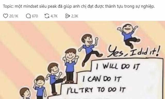 "Thần chú" cho người trẻ để sẵn sàng học mọi thứ: "Nó không khó, nó chỉ mới!"