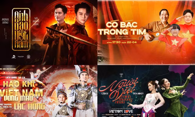 Nghệ sĩ Việt hướng về đất nước: Nhiều dự án lan tỏa tinh thần tự hào dân tộc