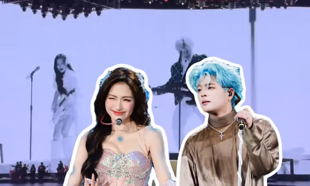 Fan concert Bắc Bling: Hòa Minzy đu dây, khui "sít-rịt" cùng RHYDER
