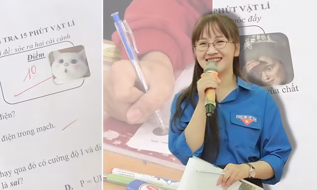Clip cô giáo Gen Z cho học sinh "cào tem trúng điểm" thu hút hơn 11 triệu view