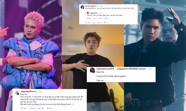 ATSH 2025: Cody Nam Võ chờ dance battle, BigDaddy - Phúc Du “khều” setlist D-2
