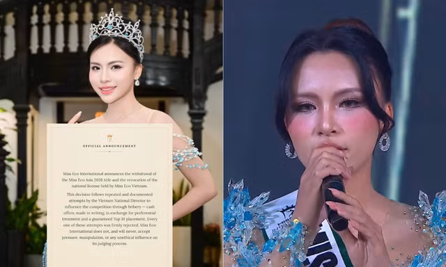 Miss Eco International 2026 chấn động: Thu Trúc bị tước danh hiệu giữa cáo buộc “mua” suất Top 10
