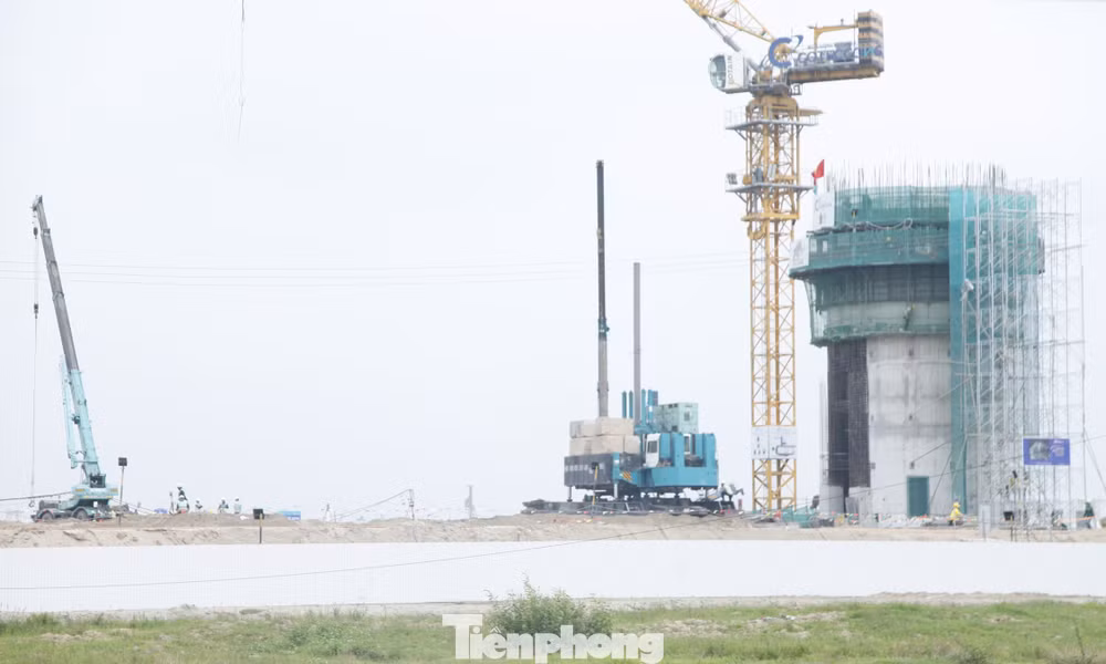 Một khu đất tái định cư cho dự án sân bay Gia Bình.