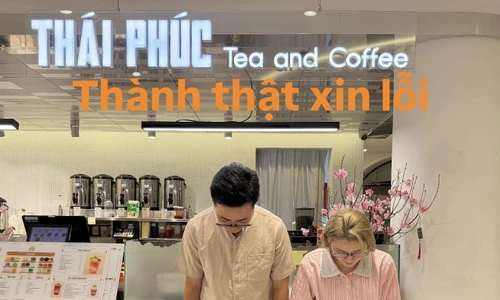 Quán trà sữa có tiếng ở Đắk Lắk bị tố in trái phép tác phẩm bản quyền lên hơn 10.000 ly giấy