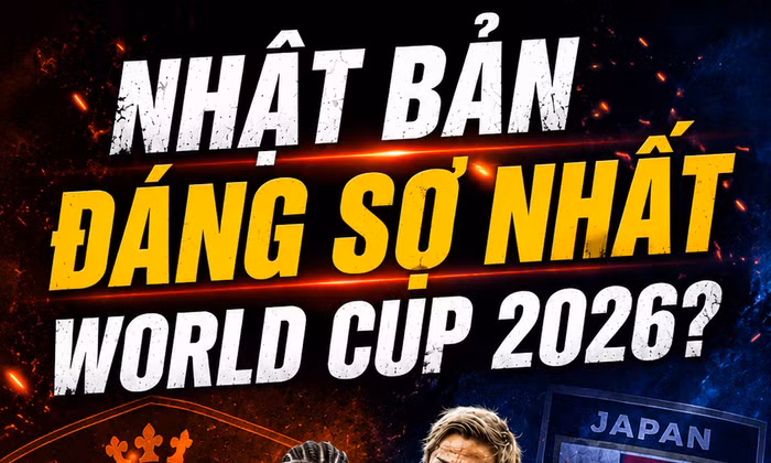 TP NOW: Lý do Nhật Bản đáng sợ nhất World Cup 2026