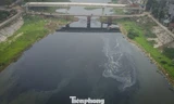 Sông Đáy bị 'bức tử' bởi dòng thủy triều đen sau vụ Tết