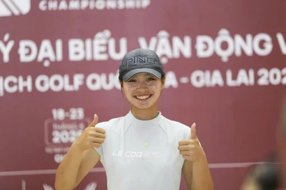 Lập hat-trick Vô địch Quốc gia, Lê Chúc An gửi thông điệp tới golfer trẻ: 'Nỗ lực hết mình, thành công sẽ đến'