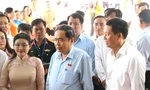 Chủ tịch Quốc hội Trần Thanh Mẫn kiểm tra công tác chuẩn bị bầu cử tại Đồng Nai