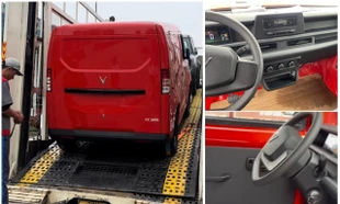 VinFast EC Van lần đầu lộ ảnh nội thất