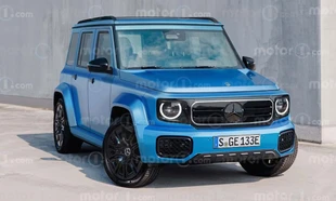 Xem trước mẫu xe đàn em của Mercedes G63 sắp ra mắt