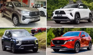 Xe Hàn vắng bóng ở top 10 ô tô xăng, dầu bán chạy nhất tháng 3