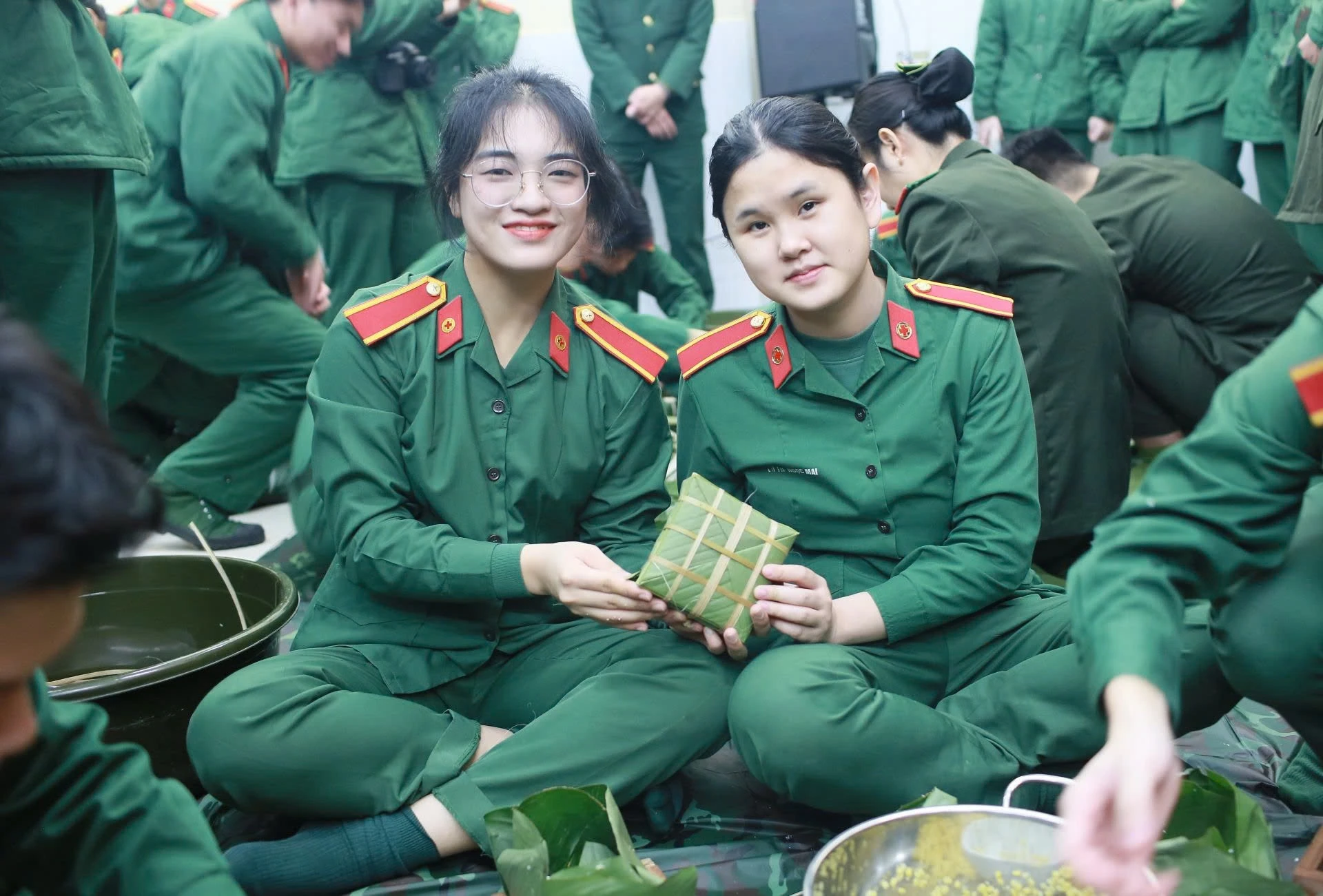 Học viện Quân y tổ chức Hội thi Bánh chưng xanh - Mâm ngũ quả đón Tết 2026