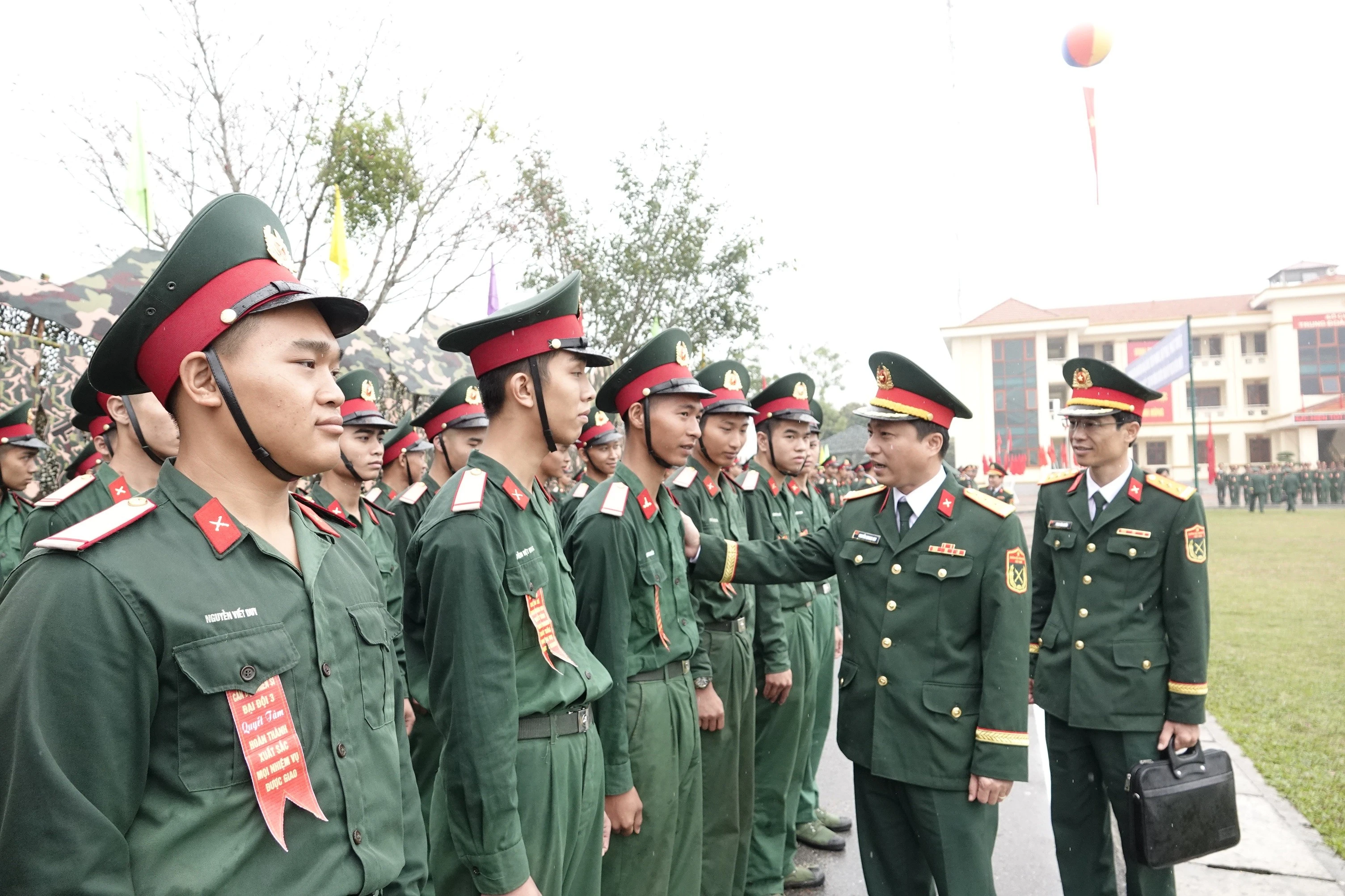 Phong trào '3 Tiên phong quyết thắng' được phát động tại trung đoàn chủ lực Quân đoàn 12