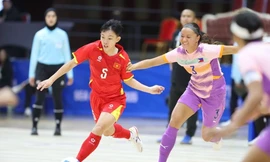 Chờ vàng futsal nữ Việt Nam 