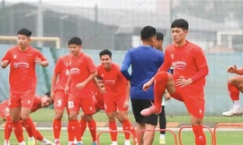 U23 Việt Nam đủ khả năng bảo vệ ngôi vô địch nếu chơi đúng sức trước các đối thủ hàng đầu (ảnh Anh Đoàn)