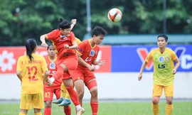 Phạm Hải Yến toả sáng rực rỡ trong ngày Hà Nội đánh bại Phong Phú Hà Nam 