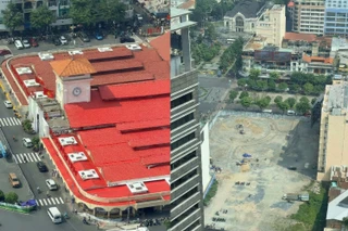 Chợ Bến Thành "F5" giao diện, Thương xá Tax hóa vườn hoa đón Tết Bính Ngọ