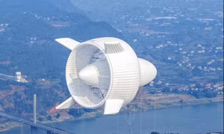 Trung Quốc thử nghiệm tuabin gió bay công suất megawatt đầu tiên trên thế giới
