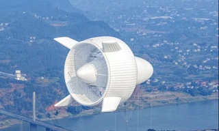 Trung Quốc thử nghiệm tuabin gió bay công suất megawatt đầu tiên trên thế giới