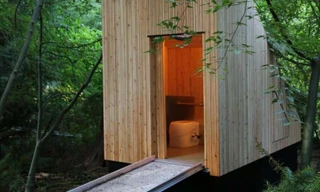 'Nhà vệ sinh vận hành bằng nấm' đầu tiên trên thế giới có thể thay thế những buồng vệ sinh di động