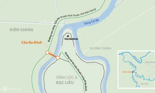 Xây cầu hơn 470 tỷ đồng nối Cà Mau và An Giang